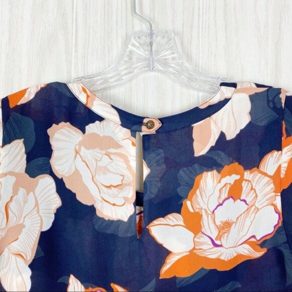Cabi | Floral Blossom Tiered Blouse Style #5030 Size Small - Picture 3 of 6
